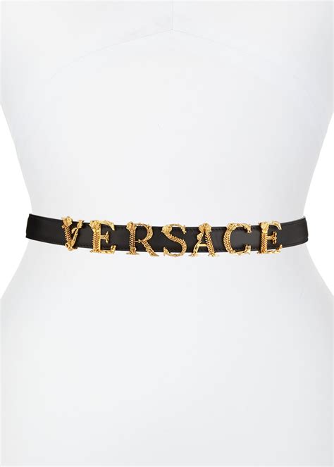 Versace Logo Belt 